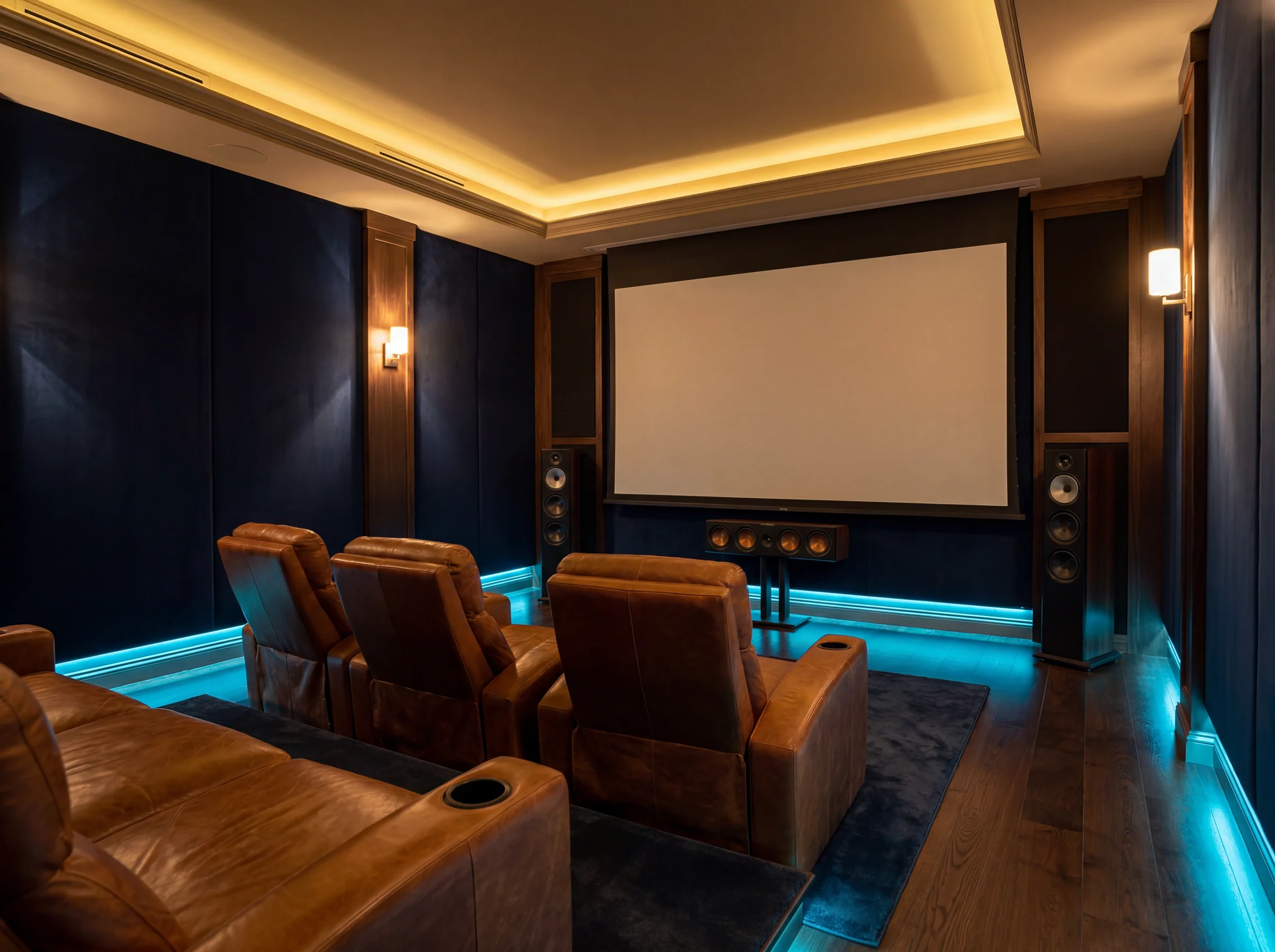 Brooklyn Townhouse Home Theater